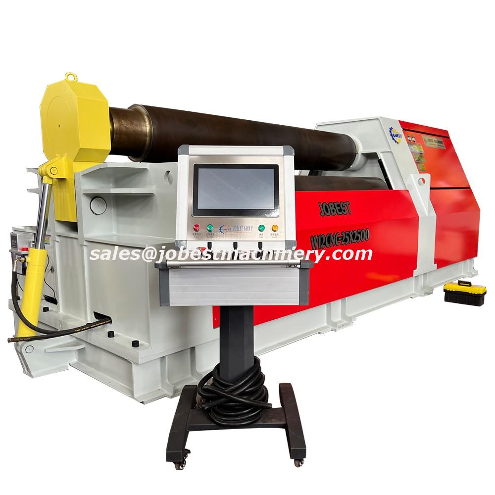 W12CNC-25X2500 Four Roll Plate Rolling Machine