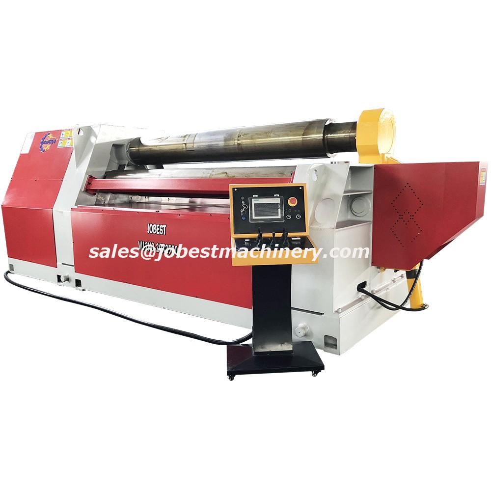 W12NC-20X2500 Pre Bending 4 Roller Hydraulic  Plate Bending Cold Rolling Machine